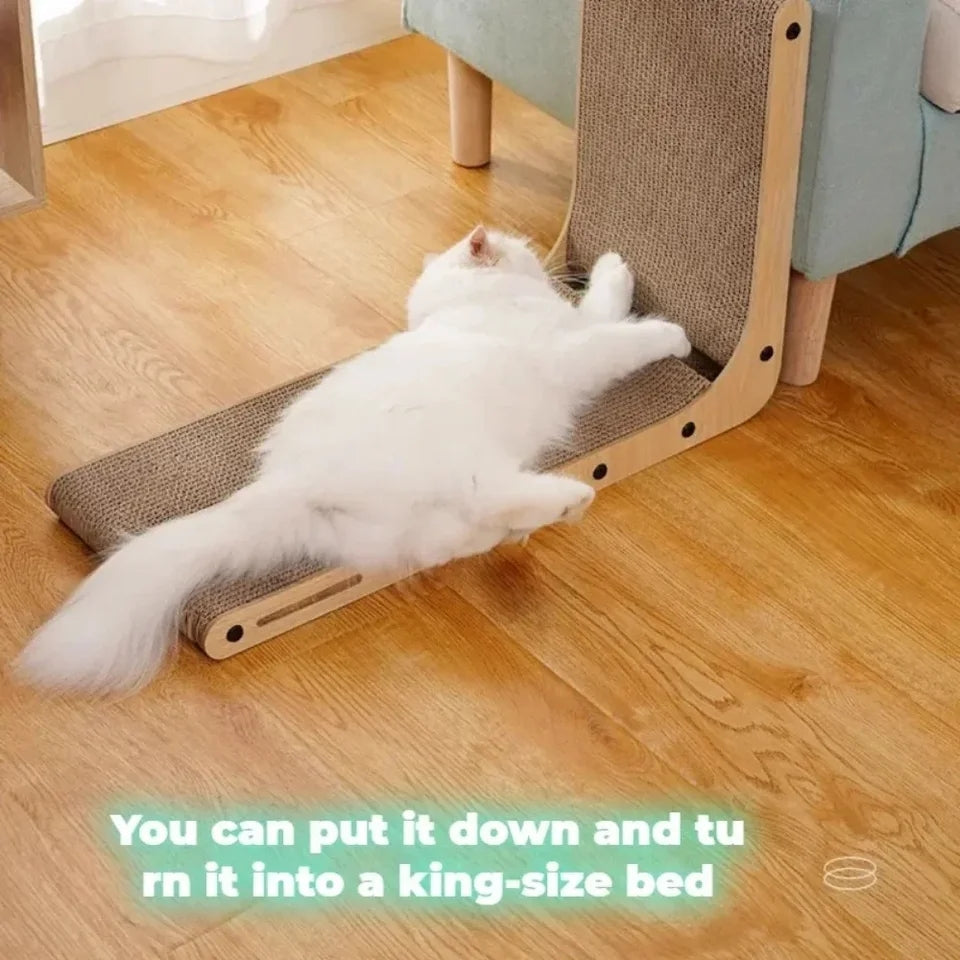 L Shaped Cat Scratcher Furniture Protector