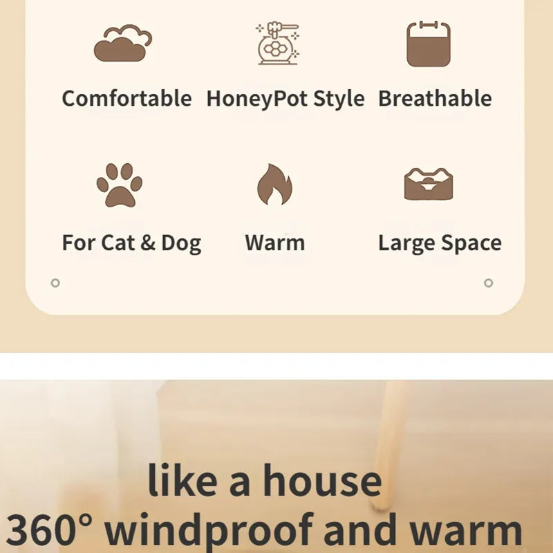 Cat Bed Honey Pot