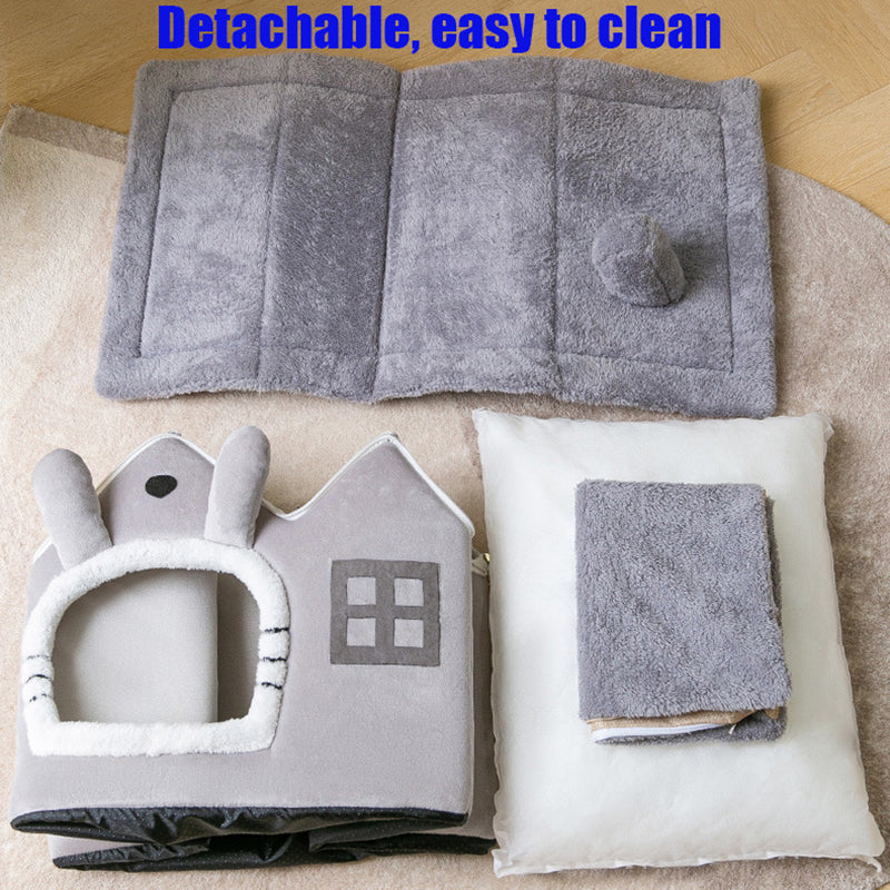Warm Soft Cat Bed House - Free Delivery!