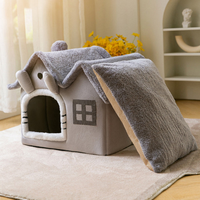 Warm Soft Cat Bed House - Free Delivery!