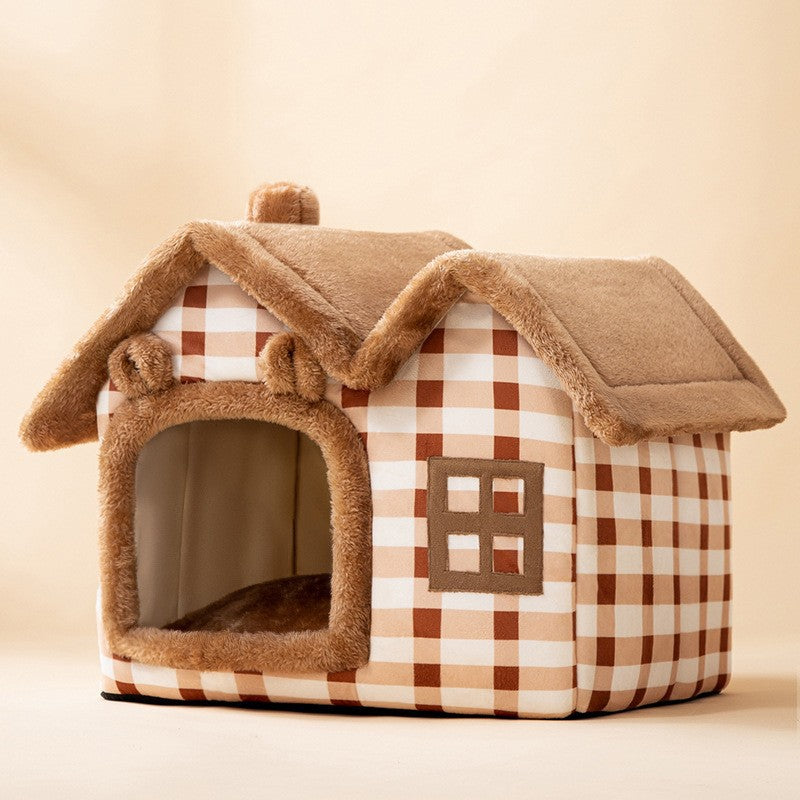 Warm Soft Cat Bed House - Free Delivery!