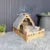 Wooden 4 Seasons Cat Bed