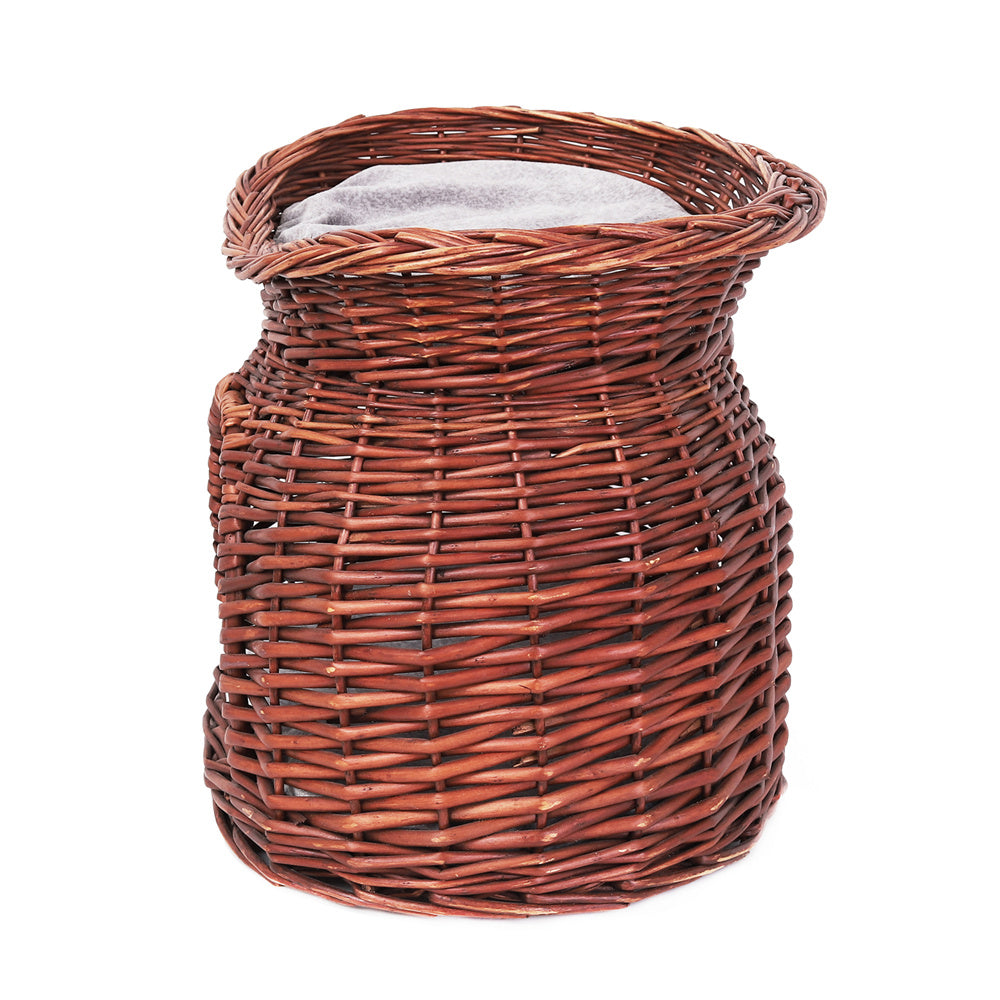 Two Tier Rattan Wicker Cat Basket