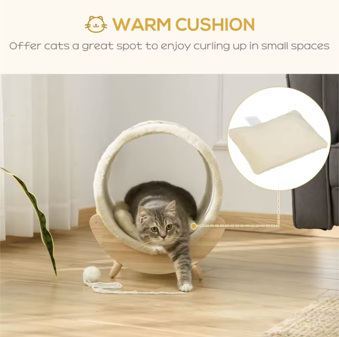 The Cat Life's Raised Cat Bed Scratcher