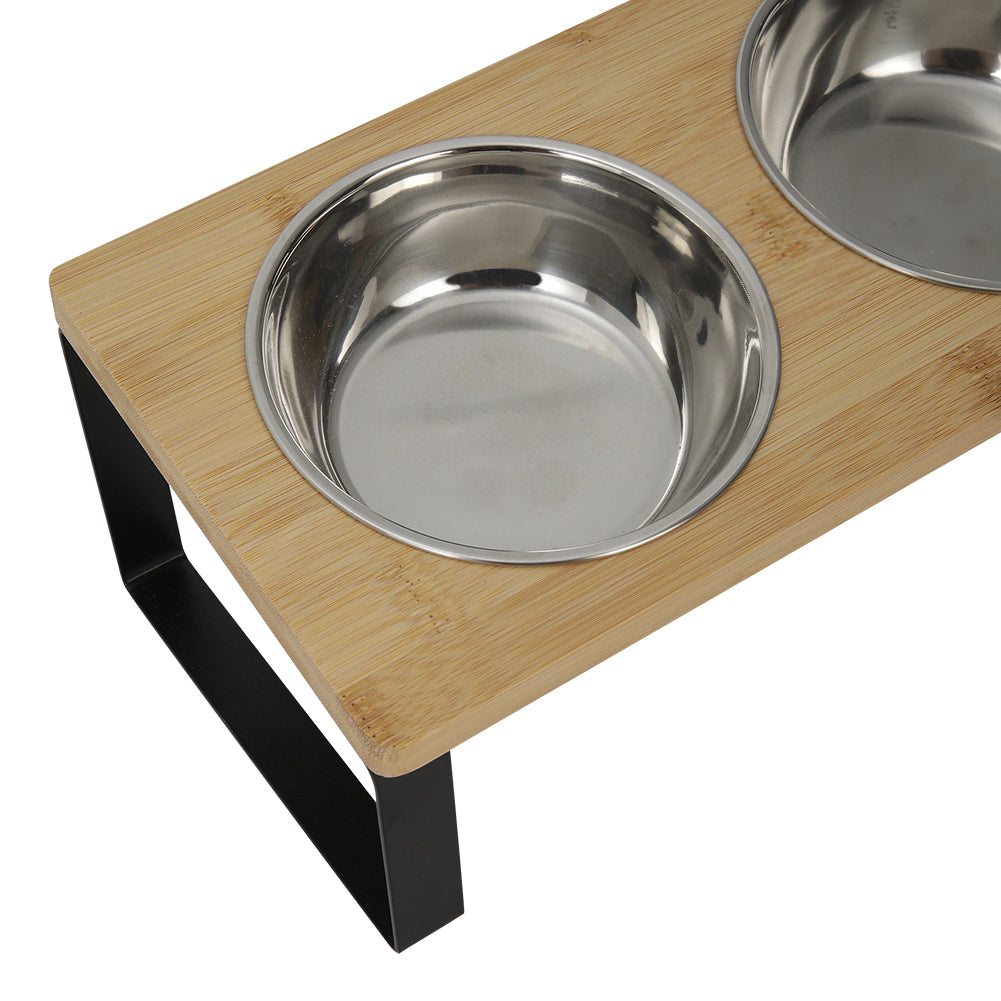 Elevated Double Cat Feeder - FREE DELIVERY