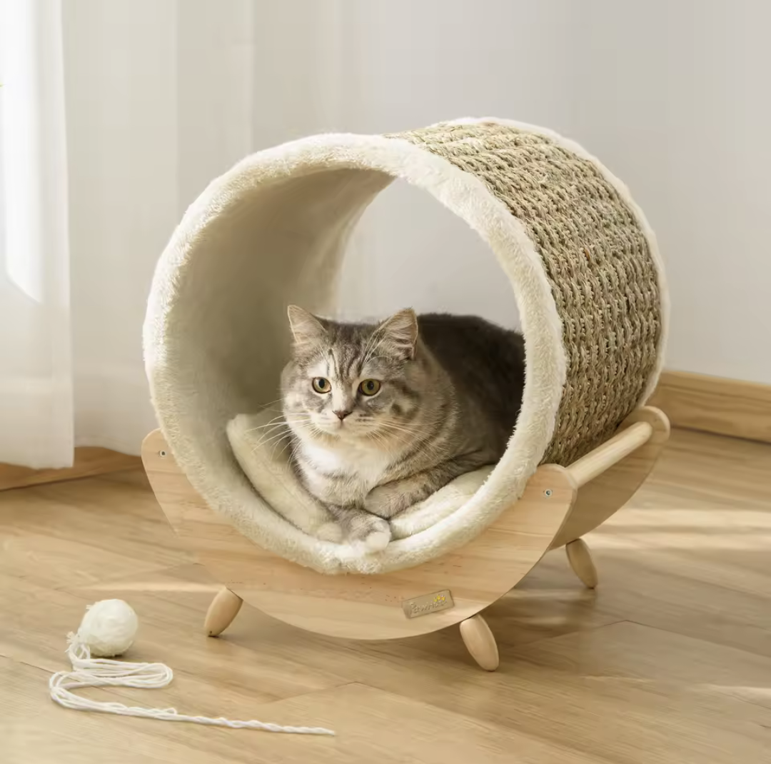 The Cat Life's Raised Cat Bed Scratcher