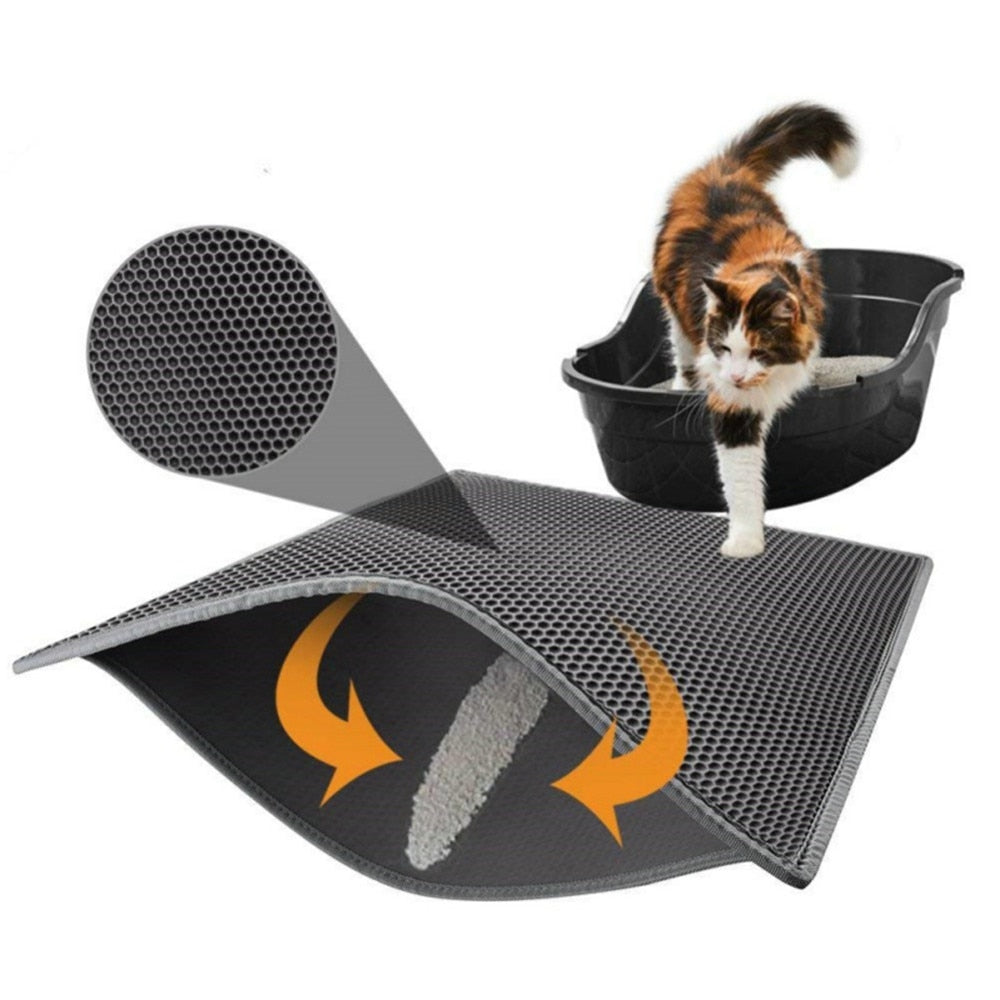 Kitty litter trap sales mat