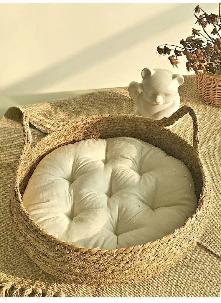 Four Seasons Hand Made Cat Basket