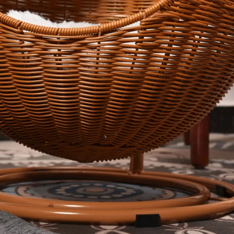 Hand Woven Cat Bed Swinging Basket