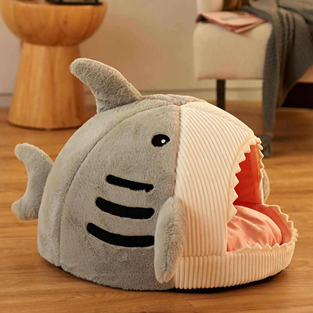 Shark Cat Bed