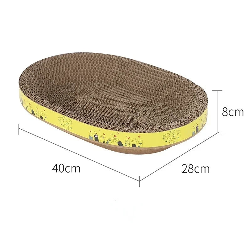 Cat Scratching Board | Oval Bed | FREE DELIVERY!