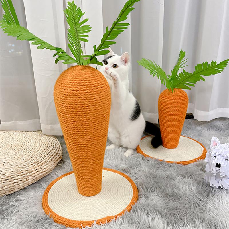 Carrot Scratching Post 40cm - Free Delivery!