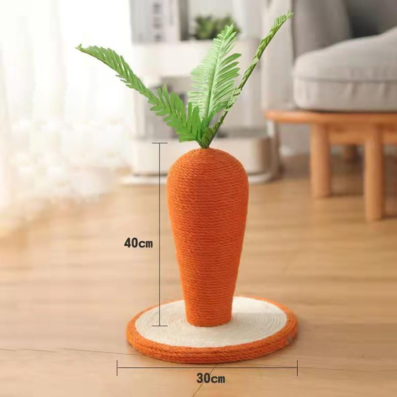 Carrot Scratching Post 40cm - Free Delivery!