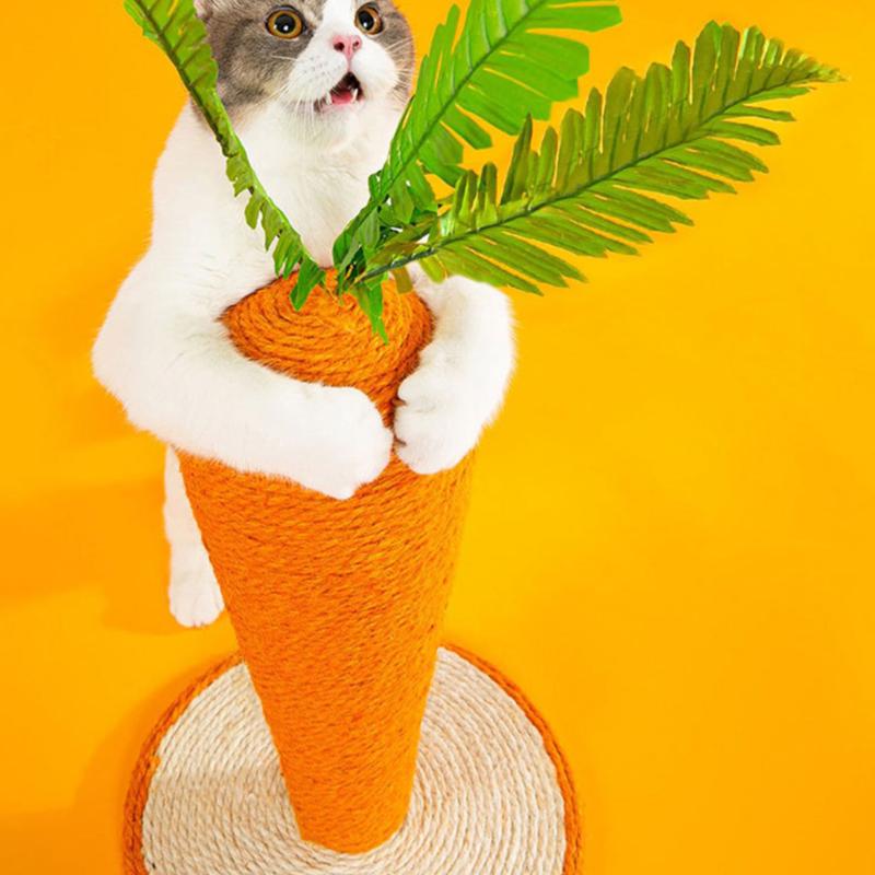 Carrot Scratching Post 40cm - Free Delivery!