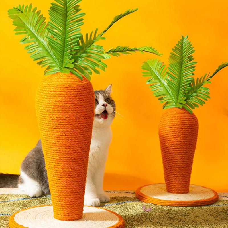 Carrot Scratching Post 40cm - Free Delivery!