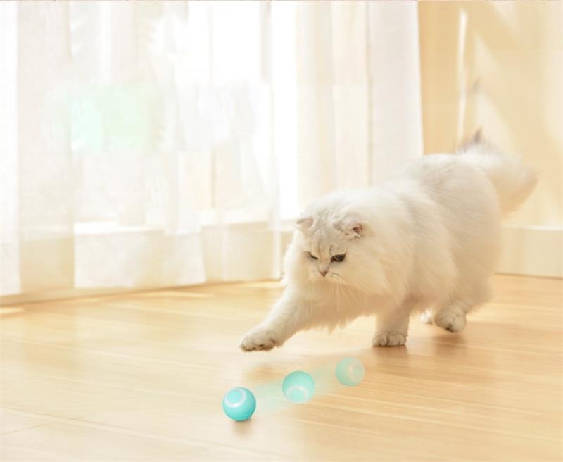 Smart Cat Toy Automatic Rolling Ball