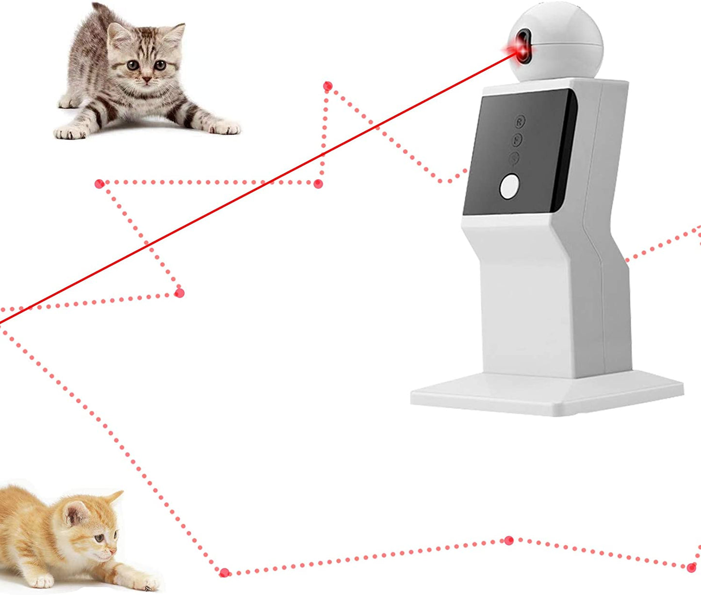 Cat Laser Toy Automatic, Random Moving Interactive Laser - FREE DELIVERY