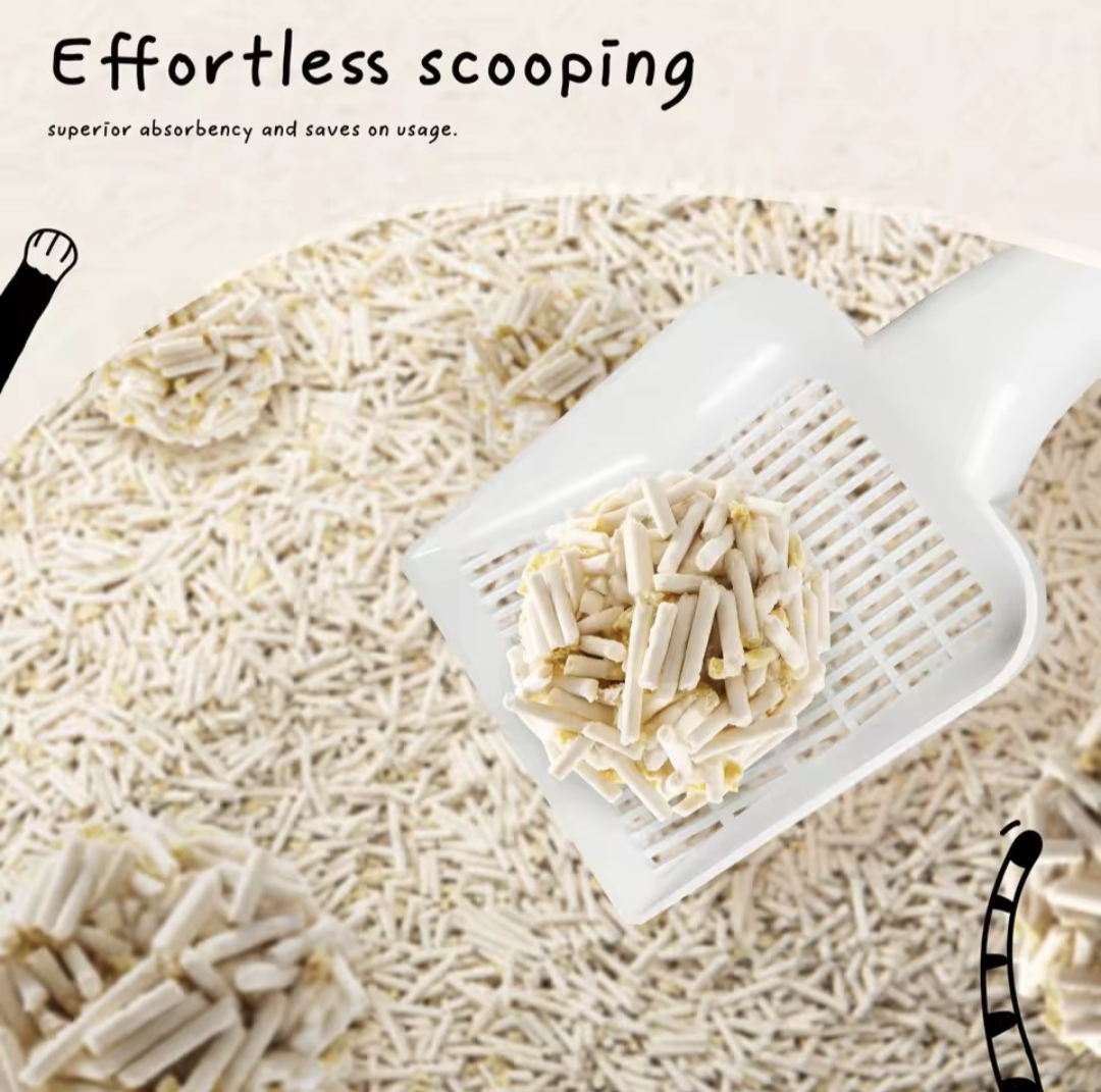 Coco Cat Plant-Based Tofu Cat Litter – Natural Pea Fiber & Millet Blend, Fast Clumping, Odor Control