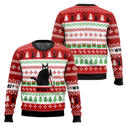 Cat Christmas Jumpers – in Multiple Styles & Sizes – Funny, Cute & Cozy!