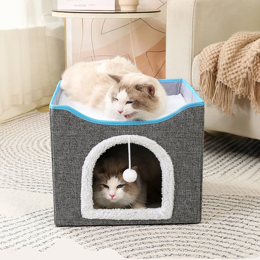 The Cat Life's Foldable Multifunctional Cat Bed