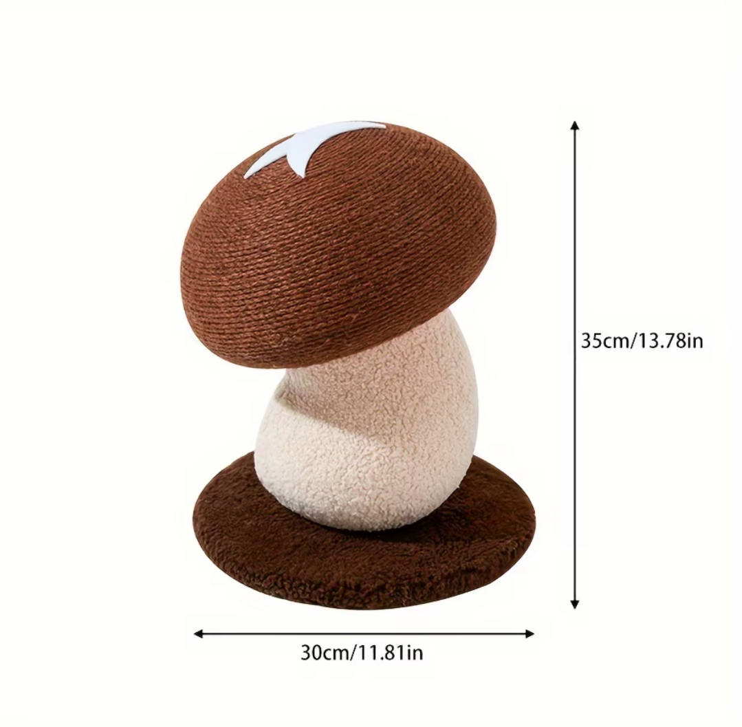 Mushroom‑Shaped Sisal Rope Cat Scratcher & Climber – Exclusive to The Cat Life