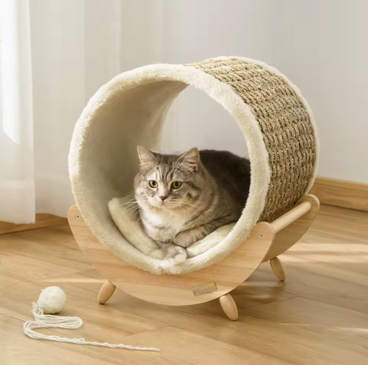 The Cat Life's Raised Cat Bed Scratcher