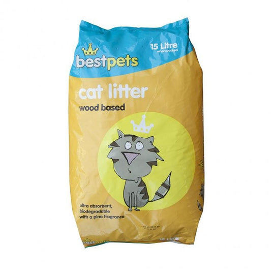 Bestpets Cat Litter Wood 15L