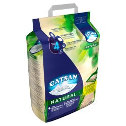 Catsan Natural Biodegradable Clumping Cat Litter 20L