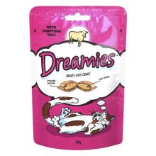 Dreamies Beef Adult Cat Treat 60g