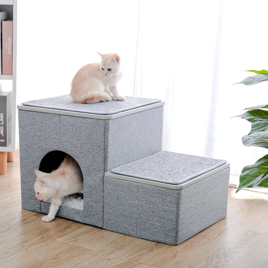 Deluxe Cat House Stair Beds