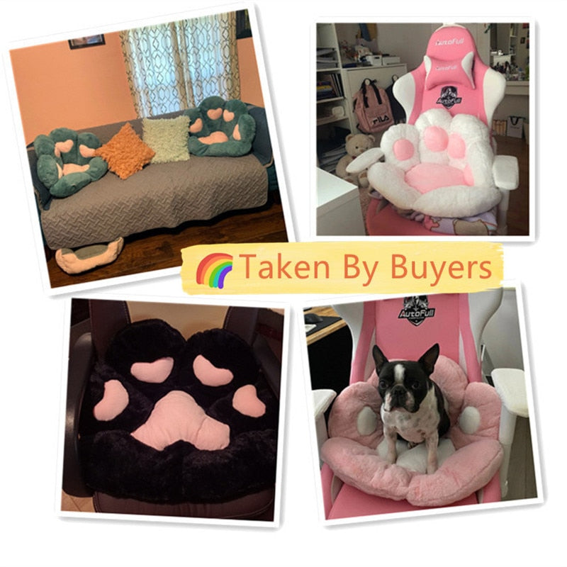 Soft Paw Pillow Seat Cushion