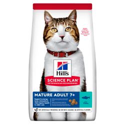 HILL'S SCIENCE PLAN Mature Adult Dry Cat Food Tuna 1.5kg