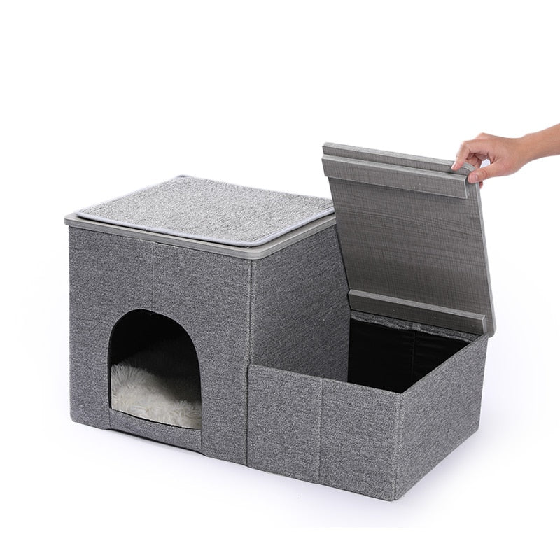 Deluxe Cat House Stair Beds