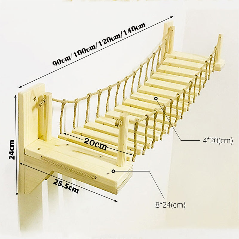 90cm Cat Bridge Climbing Frame