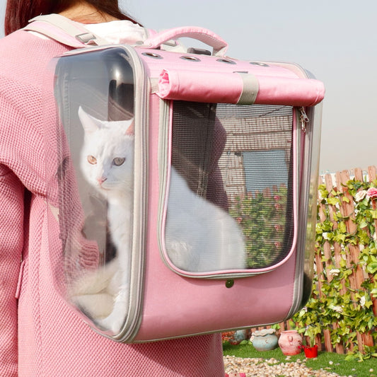 Cat Carrier Backpack Breathable Cat Travel