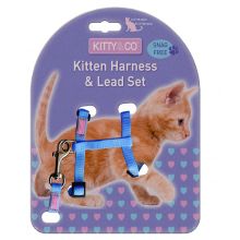 Hemm & Boo Snagfree Kitten Harness Blue