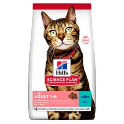 Hill's Science Plan Adult Light Dry Cat Food Tuna Flavour 1.5kg