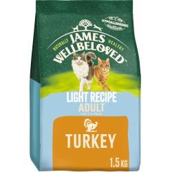 James Wellbeloved Cat Adult Light Turkey & Rice 1.5kg