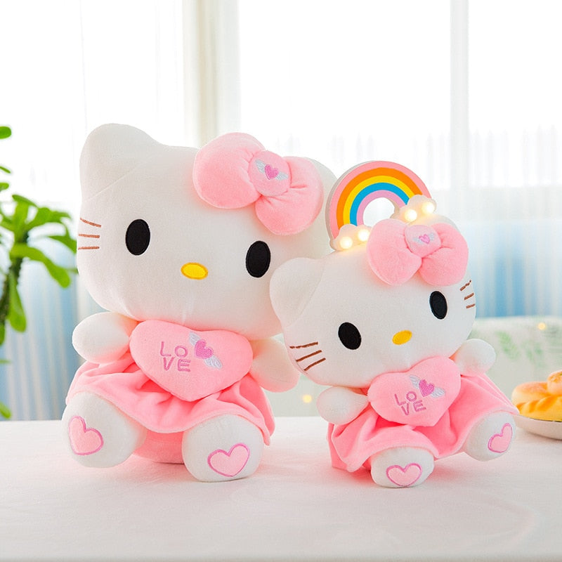 Cute Hello Kitty Pink My Melody Plushie Doll