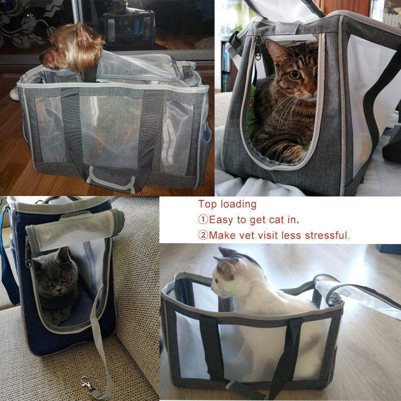 YOKEE Cat Carrier Bag Breathable Transporter