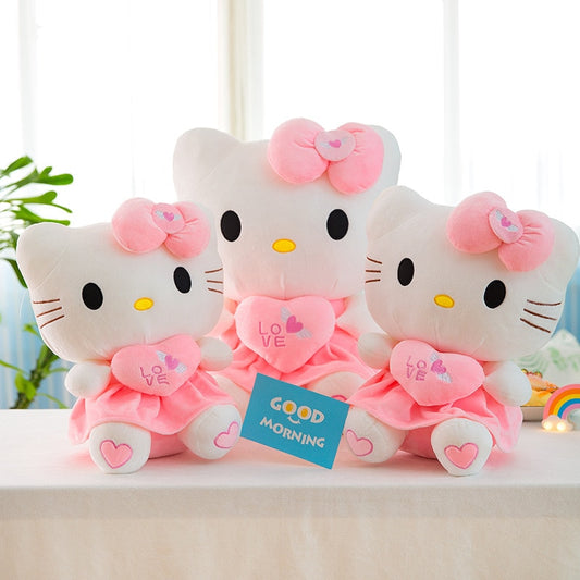 Cute Hello Kitty Pink My Melody Plushie Doll