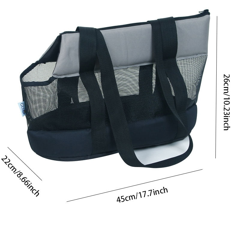 YOKEE Cat Carrier Bag Breathable Transporter